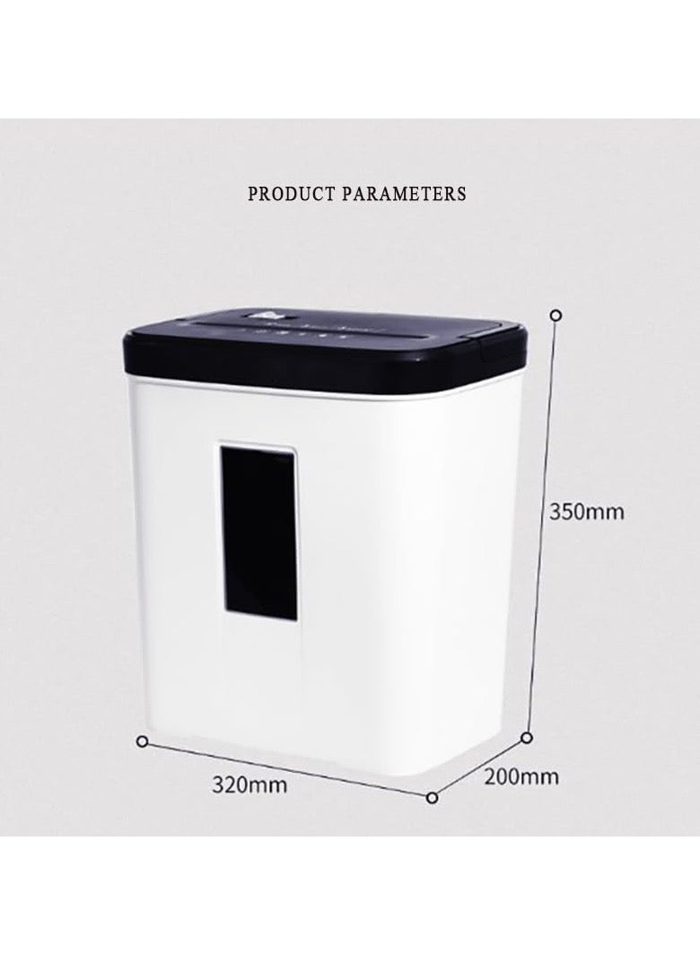 Generic High Security Micro Cut Shredders, 5-Sheet Automatic Feeding Paper Shredder, Ultra Quiet/2.6-Gallon Waste Basket, Shredding Credit Card/Staples, for Home Office  - Image 5