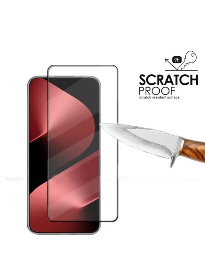 عبوة واحدة من واقي الشاشة زجاج مقسى لهواوي بورا 80، متوافق مع الكيس [صلابة 9H] [دقة عالية] [مضاد للخدش] - Image 2