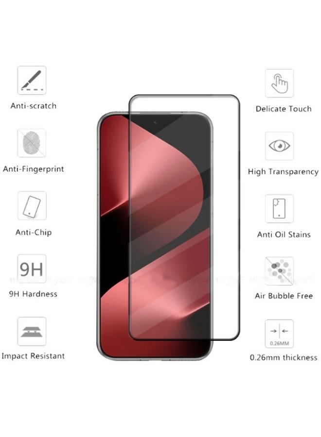 عبوة واحدة من واقي الشاشة زجاج مقسى لهواوي بورا 80، متوافق مع الكيس [صلابة 9H] [دقة عالية] [مضاد للخدش] - Image 3