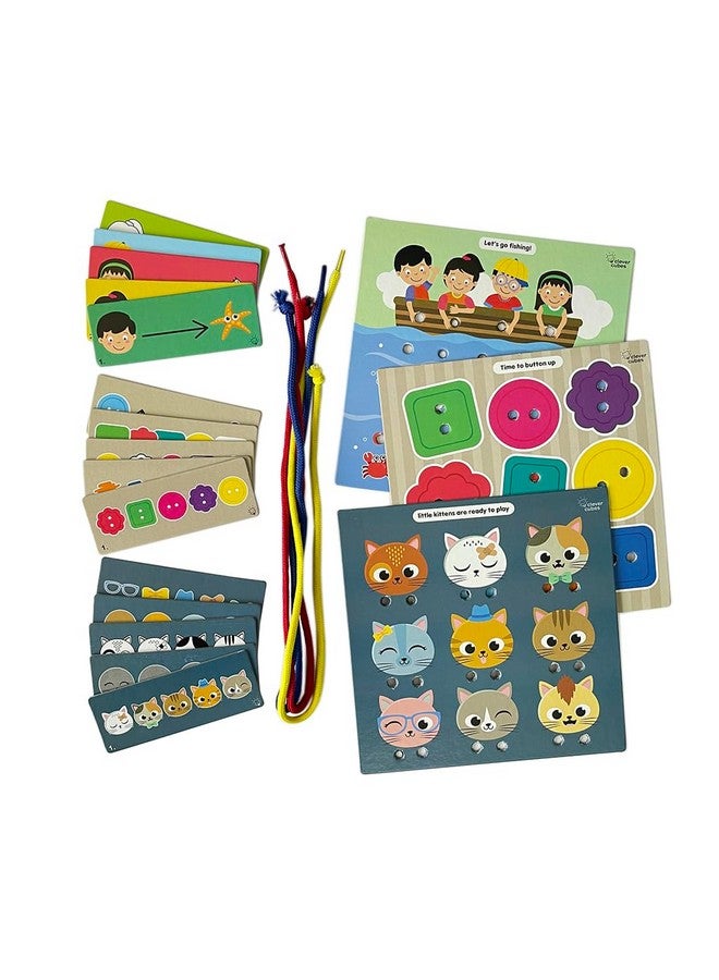 Clever Cubes Stitch in LINE, Motor Skills Games, Activity Games, Educational Games, Return Gifts for Kids, Multicolour - Image 4