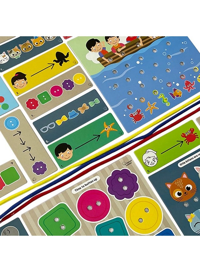 Clever Cubes Stitch in LINE, Motor Skills Games, Activity Games, Educational Games, Return Gifts for Kids, Multicolour - Image 5