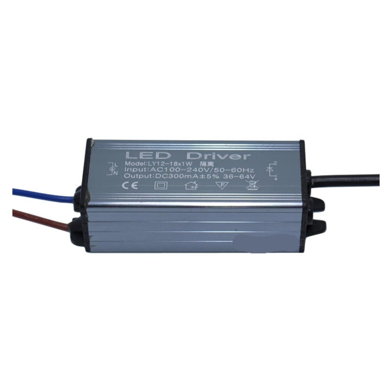 مصدر طاقة سائق LED 1 3W إخراج 3 12V 250mA DC قابس ذكر لمصبوح لوحة الحمام والمطبخ بدون وميض - Image 5