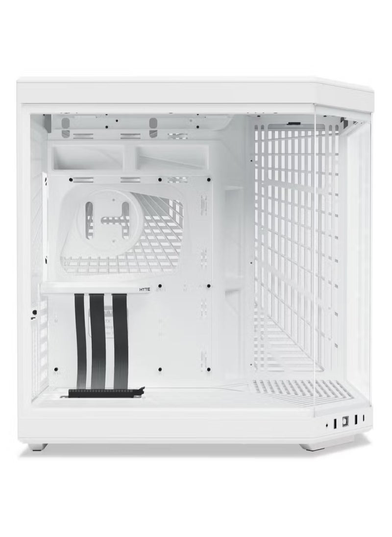 HYTE HYTE Y70 Dual Chamber Mid-Tower ATX Case - Snow White  - Image 3
