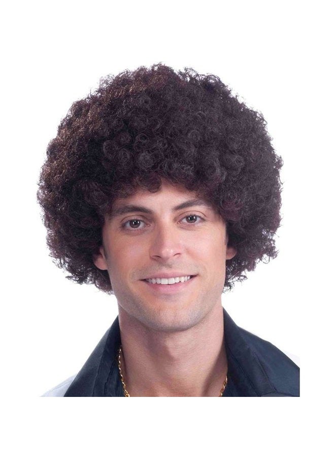 Forum Novelties Adult Afro Wig, Brown - Image 2