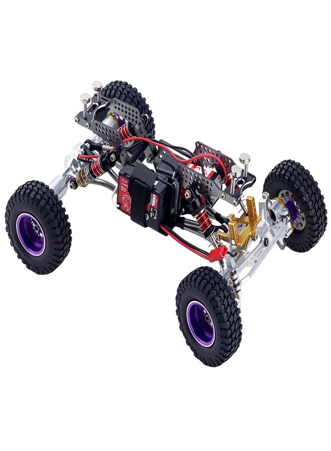 TCRC GR5 Titanium LCG Chassis Kit Frame Rail for Redcat Ascent-18 1/18 Scale RC Rock Crawler Upgrades - Image 2