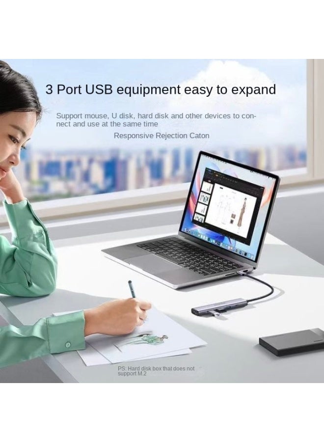 Ugreen Type-c Expansion Dock Usb 3.0 Split Switch - Image 3