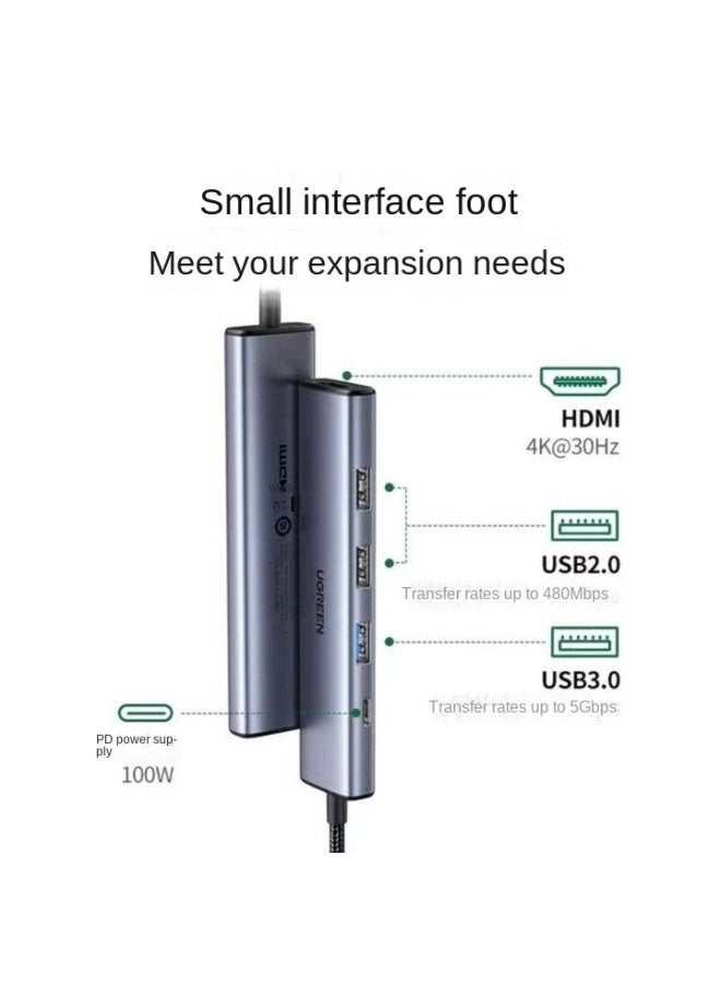 Ugreen Type-c Expansion Dock Usb 3.0 Split Switch - Image 2