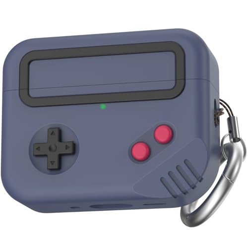 TRONWIN for AirPods Pro 3 Case - 2025 Silicone Game Console Design Case for Apple AirPods Pro 3rd Generation, Cute Airpod Pro 3 Cover for Men/Women (Midnight Blue) - Image 1