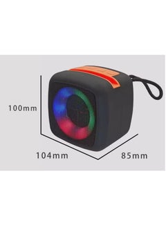 Zero Z170 Bluetooth Speaker with RGB Lighting Supports Memory Card, Bluetooth, USB Flash and Microphone Output  - Image 4