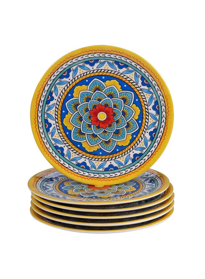 Certified International Portofino 12 Piece Melamine Dinnerware Set, Service for 4, Multi Colored - Image 3