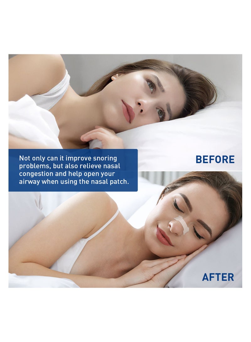 Breathing Nasal Strips Extra Strength Clear – Drug Free, Easy Removal for Sensitive Skin, 44 Strips – Relieves Nasal Congestion, Improves Breathing for Sleep, Exercise & Travel - Image 4