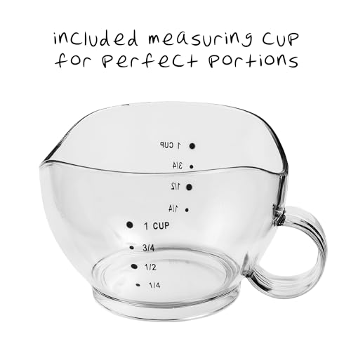 Honey Can Do Zevro Indispensable SmartSpace Dry Food Dispenser, Single Control, Stainless Steel, Silver - Image 4