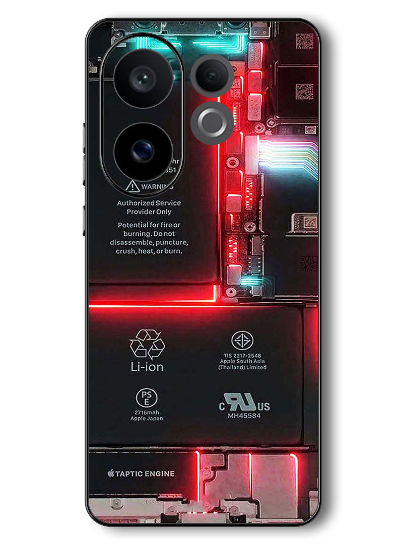 Theodor Case Compatible with Vivo V60 6.77 Inch Protection Shockproof Bumper Cover Mobile Board - Image 1