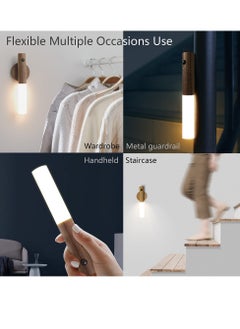 Generic Night Light Motion Sensor Light Indoor Led Magnetic Auto Portable No Plug Lamp USB Charge for Wall Hallway Wardrobe Table Stairwell Cabinet Bedroom Kitchen etc  - Image 2