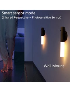 Generic Night Light Motion Sensor Light Indoor Led Magnetic Auto Portable No Plug Lamp USB Charge for Wall Hallway Wardrobe Table Stairwell Cabinet Bedroom Kitchen etc  - Image 4