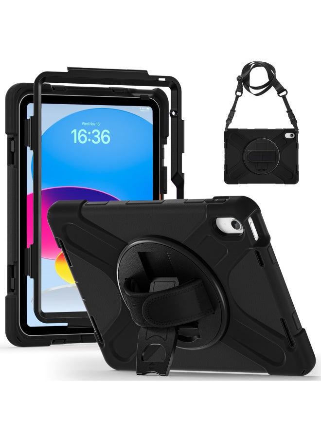 Generic - 2025 Ipad Protective Cover 10.2 Inch Silicone PC Full Package For Apple Tablet IpadAir11 Shell 10th-Color:Camouflage-Applicable Model:Ipad Mini4/5 (with Pen Tray) - Image 1