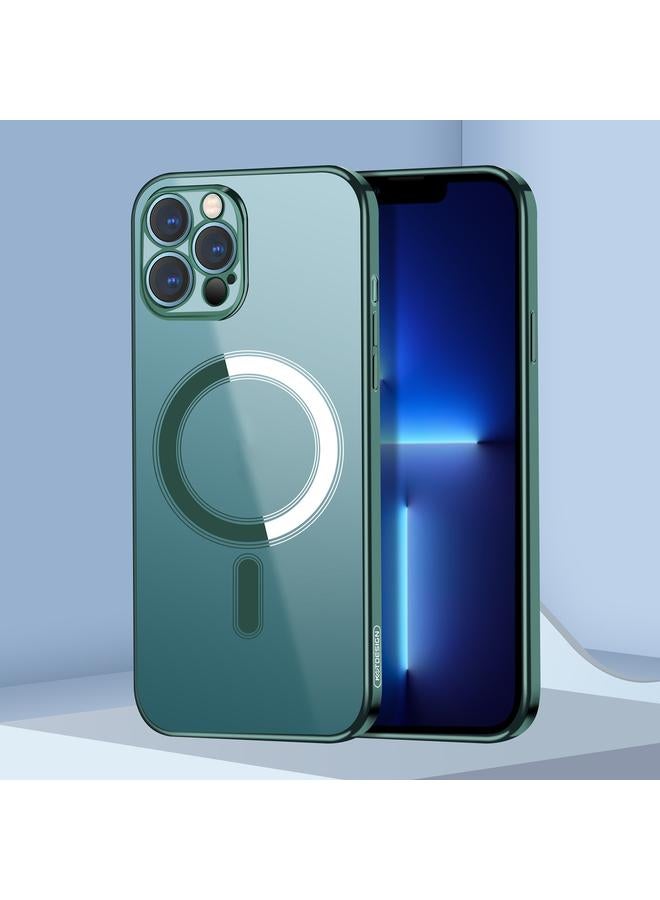 زبون جراب لهاتف iPhone 12 كلاسيكي مطلي بالكهرباء ومقاوم للصدمات من Magsafe - Image 1