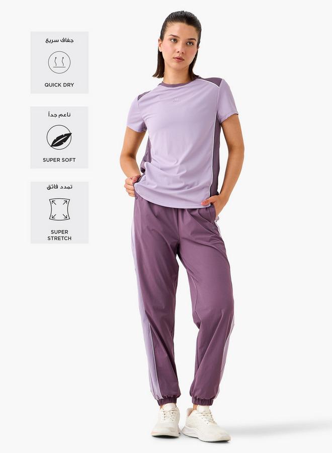 Kappa Colourblock Joggers with Pockets - Image 2