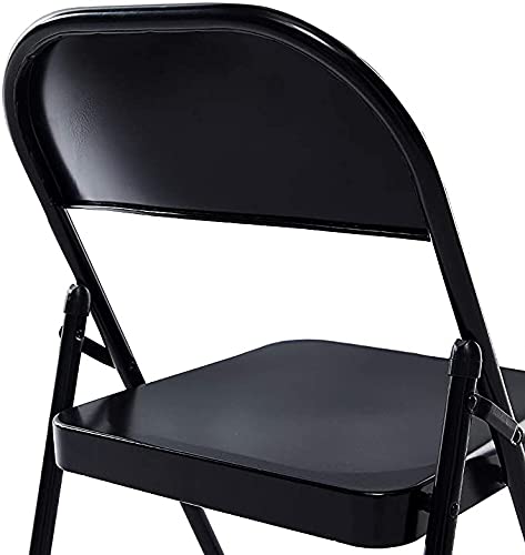 overa Comfortable Rest Chair Foldable Chair Sturdy Steel Frame Comfortable Cushion Seat Foldable Chair Easy to Store Chair Conference Chair Computer Chair Office Supplies - Image 4