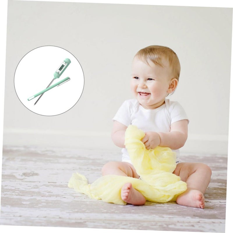 Milk Bottle Thermometer Electronic Food Thermometer Kitchen Easy to Use Multi Functional - Image 3