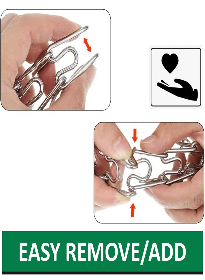 DEYACE Dog Collar Extra Links 3.0/3.2mm, Designed for Training Collars (4 Pack) Stainless Steel Smooth Surface Dog Training Collar Links - Image 5