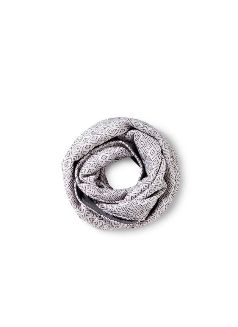 Tchibo Knitting Polar Shawl, Grey Multi  - Image 5