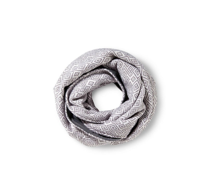Tchibo Knitting Polar Shawl, Grey Multi - Image 5