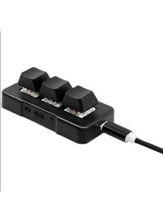 PCsensor Three-key Keypad Mini Custom Shortcut Key Macro Programming One-key Password Start Paste Copy-Color:Wired + Bluetooth - pzsku/Z8AD15141B645E3EDCA36Z/45/1746233045/1c21ac40-a3cd-4681-9665-e1c84a85b716