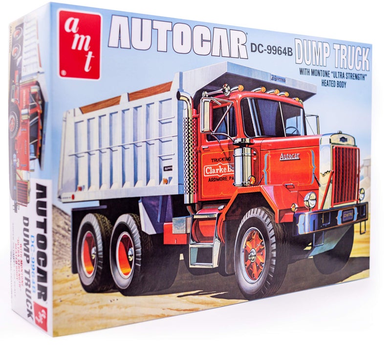 AMT Autocar Dump Truck  125 Scale Model Truck Kit  Buildable Vintage Vehicle for Kids and Adults - Image 2