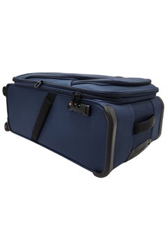 Track Lightweight Soft Shell Luggage Set of 3 Expandable Suitcase - Trolley Bags for Travel with 4 Double Wheels & TSA Lock  - Image 4