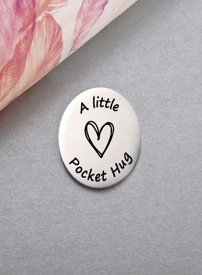 MIXJOY Little Pocket Hug Keepsake Long Distance Gifts, Encouragement Cancer Survivor Recovery Celebrate Sobriety Gifts, Thinking of You Token, Double Sided - Image 4