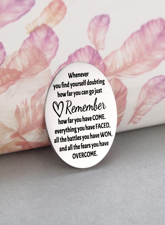 MIXJOY Little Pocket Hug Keepsake Long Distance Gifts, Encouragement Cancer Survivor Recovery Celebrate Sobriety Gifts, Thinking of You Token, Double Sided - Image 3