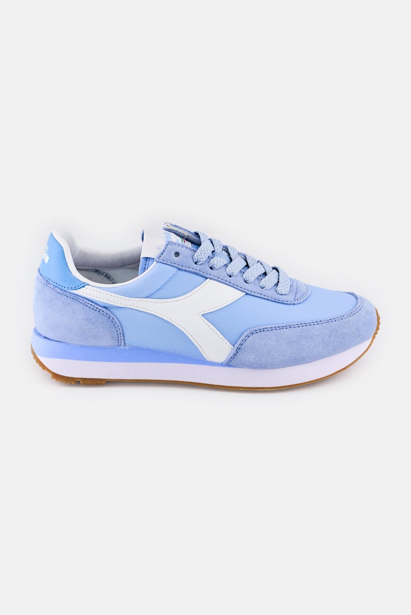 DIADORA Women Koala Lace Up Outdoor Shoes, Sky Blue - Image 4