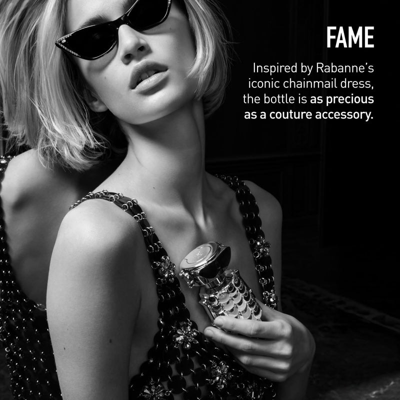 Rabanne Fame Eau de Parfum for Women - Fruity Floral Luxury Perfume with Mango, Jasmine & Incense - Long Lasting Refillable French Designer Fragrance Spray from Grasse, 1 oz - Image 5