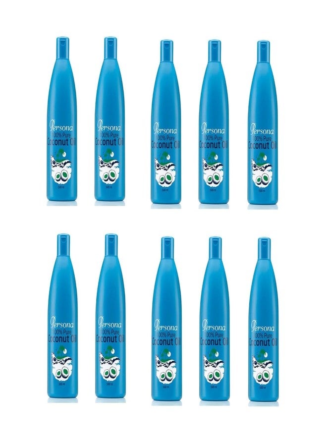 Satinique persona 100% pure coconut oil - 500 X 20 ml, PACK OF 20 - COMBO