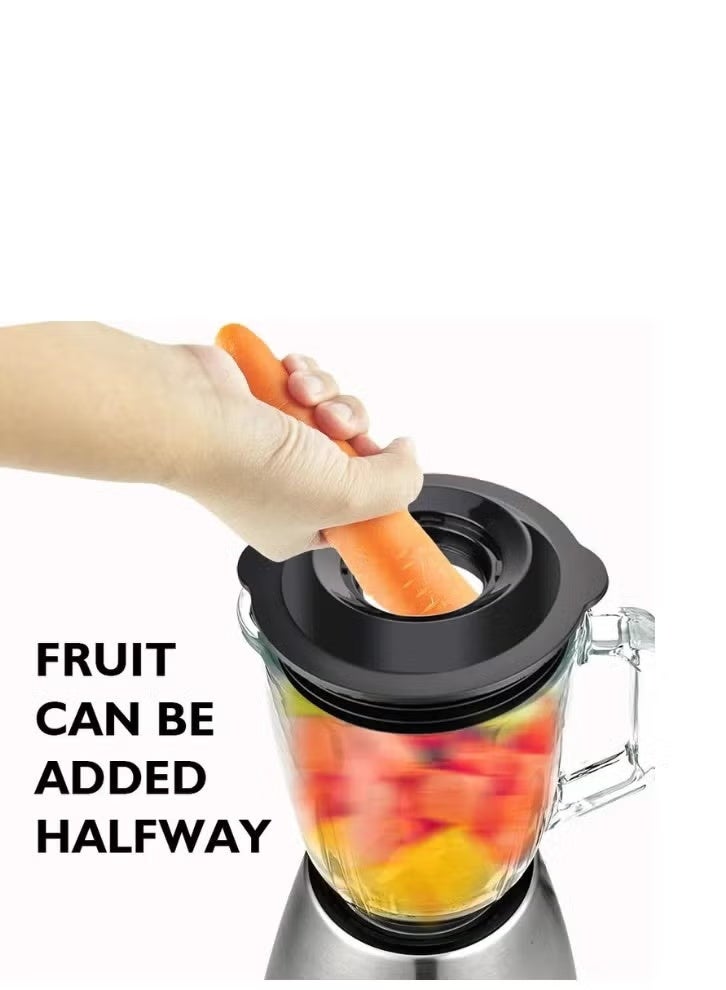 آي سونيك خلاط IB 702 ديلوكس مع وعاء زجاجي 1400 مل ومحرك توربو 600 واط – أخضر فاتح - Image 4