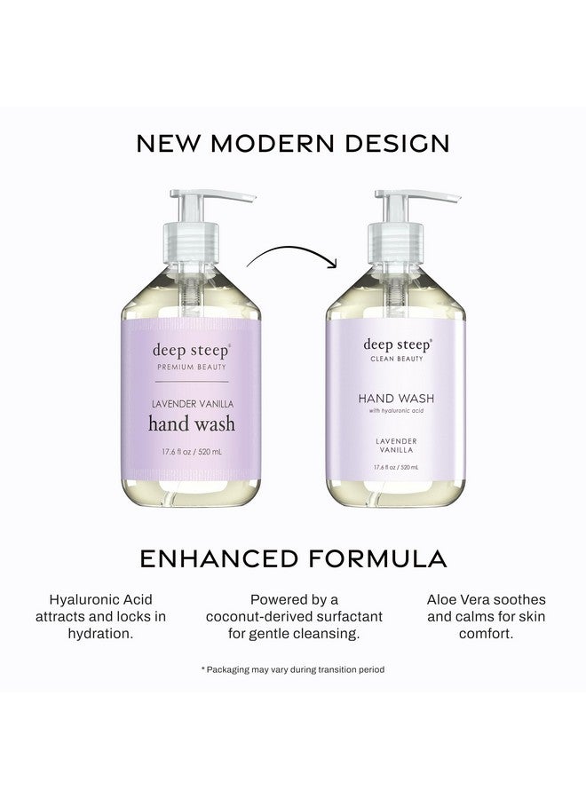 Deep Steep Liquid Hand Wash, 17.6 Ounces (Lavender Vanilla) - Image 2