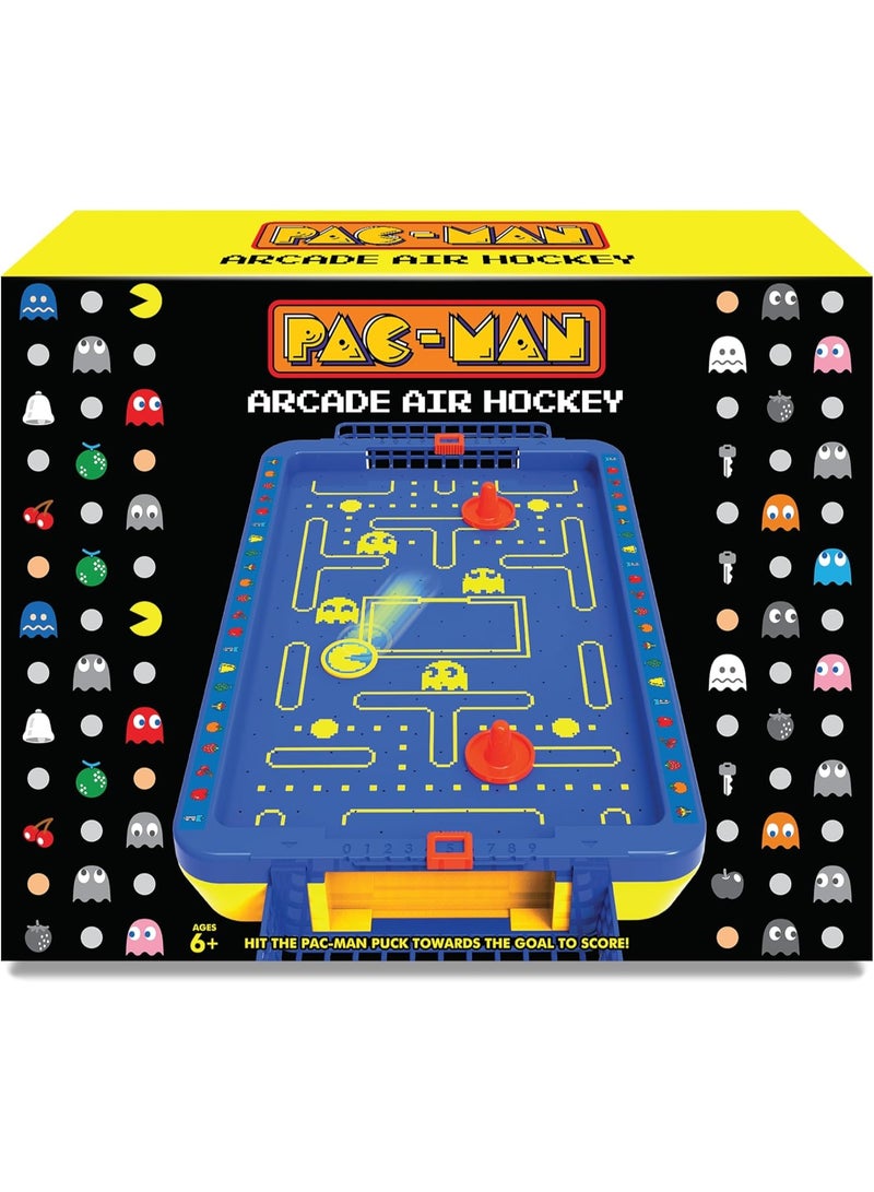 PAC-Man Electronic Air Hockey Arcade Table 2 Player Game with Floating Puck Official Sounds Air Surface Kids 3+ - Image 2