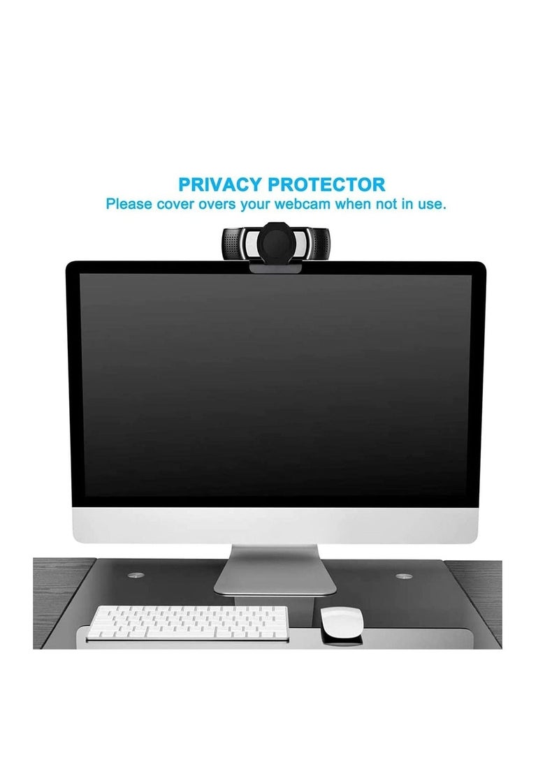 Captaintech Webcam Privacy Cover,Shutter Protects Lens Cap Hood Covers with Strong Adhesive, Protecting Privacy and Security for Logitech HD Pro Webcam C920 & C930e & C922 & C922X Pro Stream Webcam - Image 4