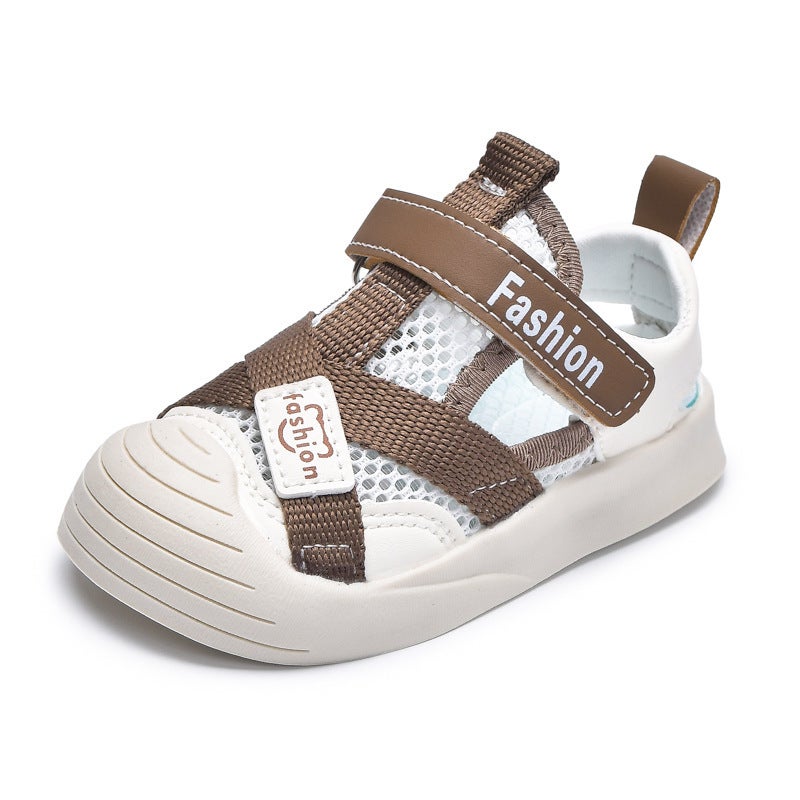 Mesh Sneakers Lightweight Flexible Sole Walking Shoes For Kids Indoor And Outdoor Activities - Image 1