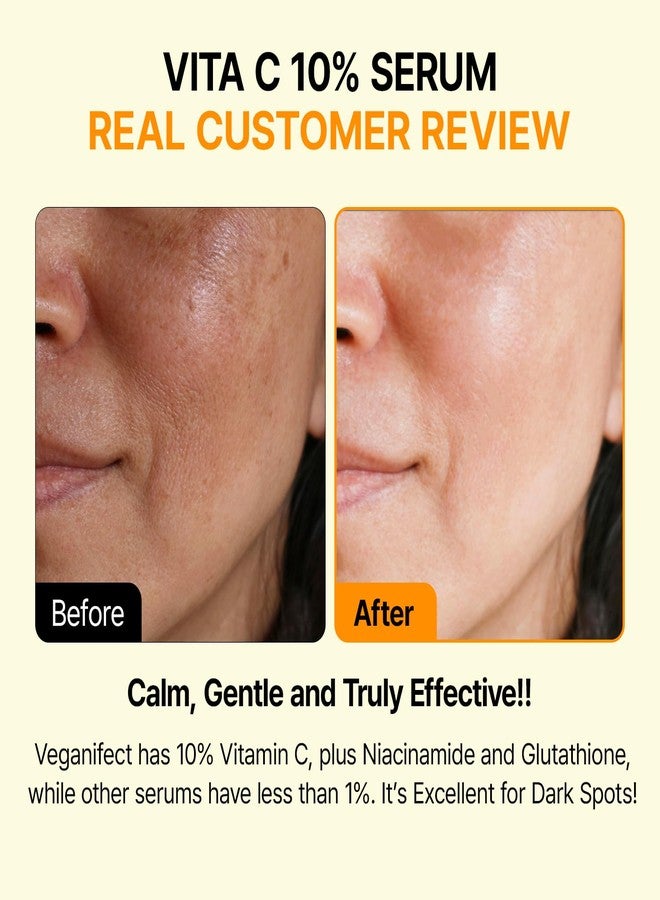 VEGANIFECT Vita C Ampoule, Dark Spot Correction, Boosting Skin Luminosity, Korean Skin Care, Vegan,0.5 Fl Oz - Image 5
