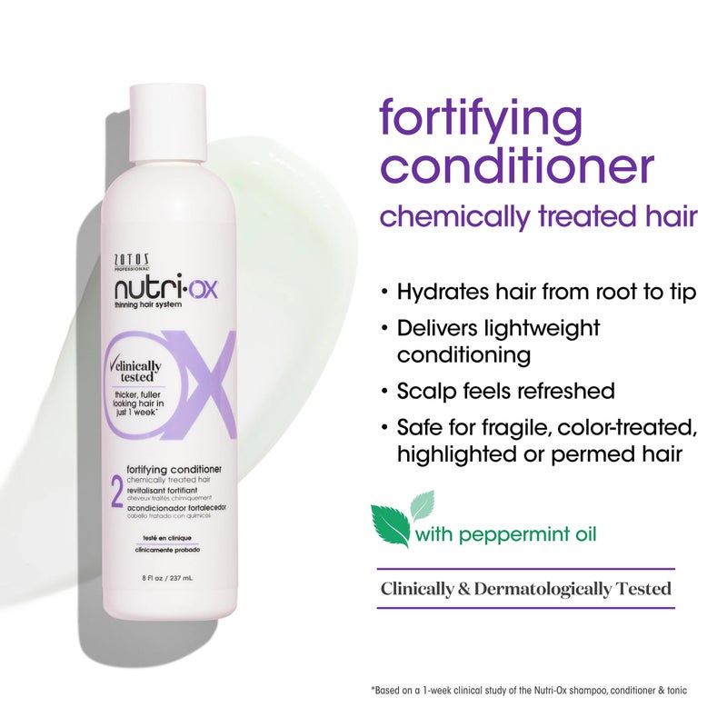 NUTRI-OX Starter Kit for Color-Treated Thinning Hair | Thicker, Fuller-Looking Hair | Peppermint | Clinically & Dermatologically Tested | 30 Day Supply - Image 3