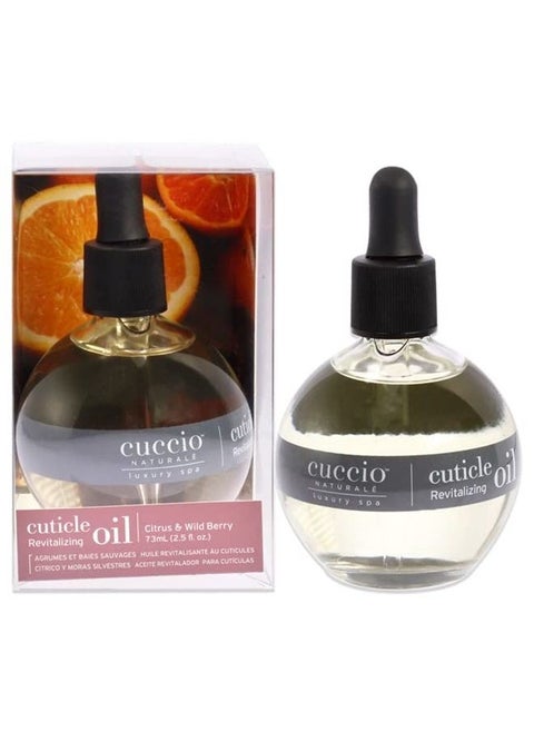 Naturale Cuticle Oil - Revitalizing & Hydrating - Citrus Wild Berry - Paraben/Cruelty-Free - 2.5 oz