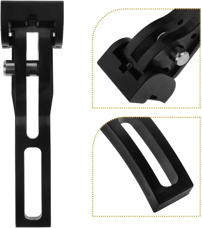 FUOYLOO Truck Bed Cover Clamps Rear Clamp Replacement Part for Trifold Tonneau Cover Black Plastic Fastener Compatible - Image 2