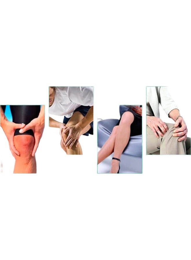 Kowa Knee Support, Imported From Japan, Unisex For Climbing, Cycling, Tennis, Sports Knee Protection, Black, 2-Pack, Size L - Image 2