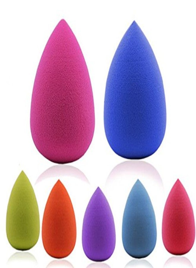 Gugzy® Water Drop Style Beauty Makeup Blender Blending Powder Puff Sponge Cosmetic Powder Puff (Random Color, Pack of 1) - Image 4