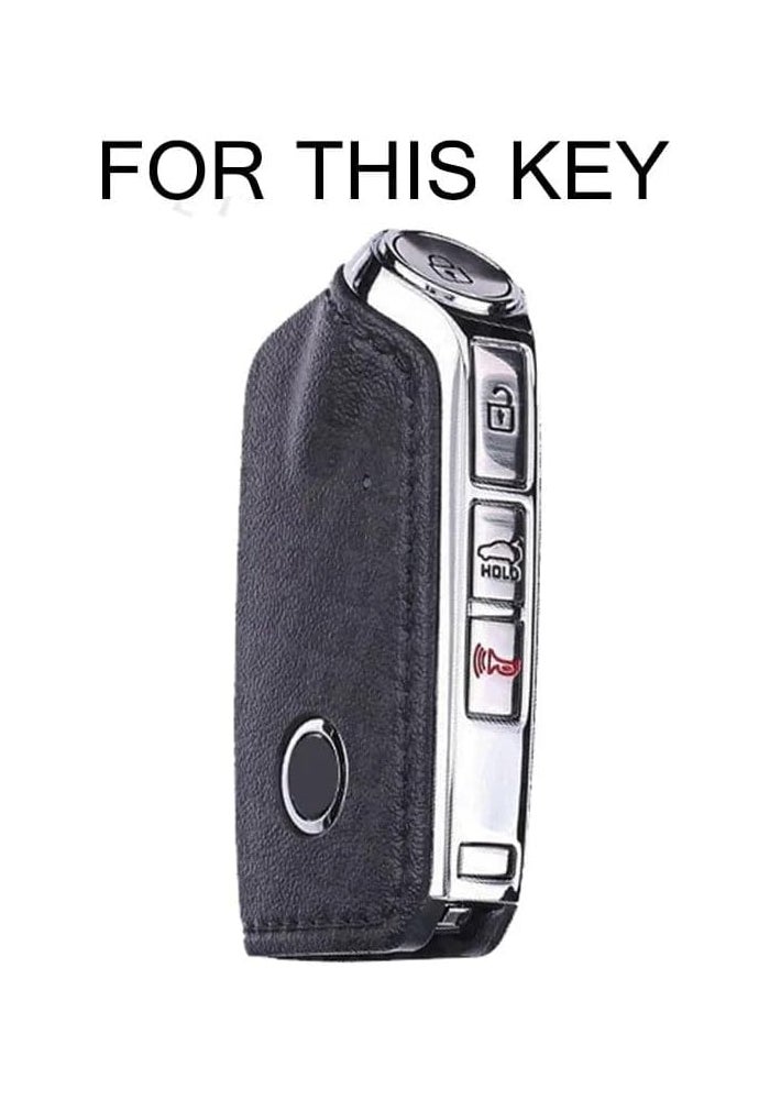 QASULER Silicone Car Key Case Cover for Kia - Image 2