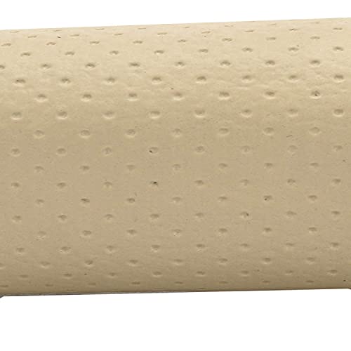 Zapcart ExtraGripDshape116 Flat Bottom D-Shape Anti-Slip Steering Wheel Cover Compatible with Volkswagen Polo, Beige - Image 4