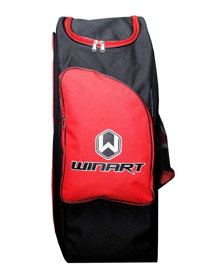 WINART Professional Cricket Kit Bag-Sports Bag-Backpack-Cricket Bag (Multicolor) (Red), Polyester - Image 3