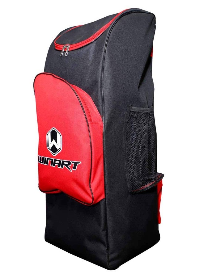 WINART Professional Cricket Kit Bag-Sports Bag-Backpack-Cricket Bag (Multicolor) (Red), Polyester - Image 1